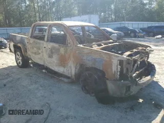 2018 Chevrolet Silverado 1500 LT with VIN 3GCUKREC0JG322816, listed as a Copart auction lot 43213855 with 0 mi miles and Non Repairable. Bid and sale history available at carsss.com. Image 4.