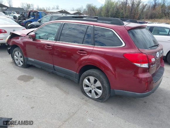 2011 Subaru Outback 2.5i Limited Pwr Moon with VIN 4S4BRBKC7B3345296, listed as a IAAI auction lot 41890558 with 181,649 mi miles. Bid and sale history available at carsss.com. Image 3.
