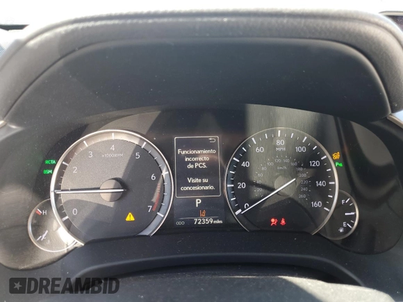 2018 Lexus RX 350L Premium with VIN JTJGZKCA8J2008807, listed as a Copart auction lot 49696135 with 72,359 mi miles and Salvage Title. Bid and sale history available at DreamBid. Image 9.