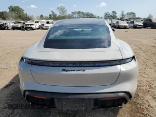 2023 Porsche Taycan GTS with VIN WP0AD2Y10PSA47385, listed as a Copart auction lot 71398934 with 12,108 mi miles and Salvage Title. Bid and sale history available at DreamBid. Image 6.