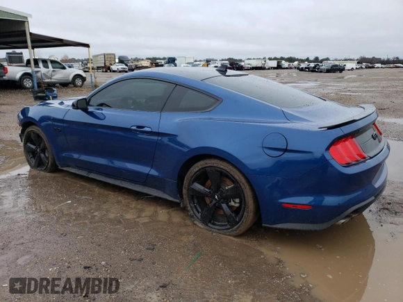 2022 Ford Mustang GT with VIN 1FA6P8CF7N5106126, listed as a Copart auction lot 72684342 with 16,867 mi miles. Bid and sale history available at carsss.com. Image 2.
