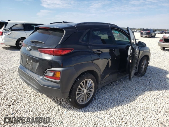 2021 Hyundai Kona SEL with VIN KM8K22AA6MU600618, listed as a Copart auction lot 67609542 with 43,691 mi miles. Bid and sale history available at carsss.com. Image 3.
