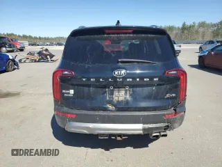 2020 Kia Telluride S with VIN 5XYP6DHC3LG042633, listed as a Copart auction lot 54906345 with Not provided miles and Salvage title. Bid and sale history available at DreamBid. Image 6.
