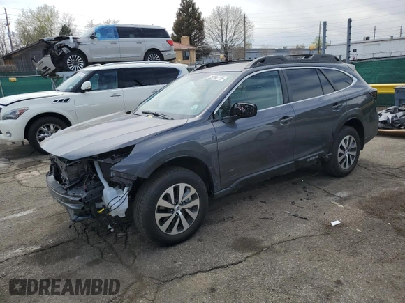 2025 Subaru Outback Premium z VIN 4S4BTADCXS3203386, wystawiony jako Copart lot #53794725 z przebiegiem 801 mil mil oraz Szkoda całkowita • Salvage title. Historia ofert i sprzedaży dostępna na DreamBid. Obrazek 1.
