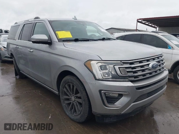 2020 Ford Expedition Max Limited with VIN 1FMJK1KT5LEA12580, listed as a IAAI auction lot 41407724 with 96,259 mi miles and . Bid and sale history available at DreamBid. Image 1.