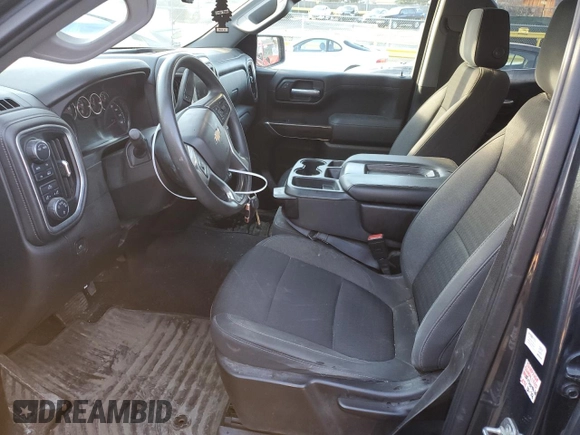 2020 Chevrolet Silverado 1500 LT with VIN 1GCRYDED4LZ264728, listed as a Copart auction lot 47539865 with 152,936 mi miles and Salvage Title. Bid and sale history available at carsss.com. Image 7.