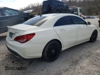 2018 Mercedes-Benz CLA with VIN WDDSJ4GB6JN556618, listed as a Copart auction lot 45758763 with 58,278 mi miles. Bid and sale history available at carsss.com. Image 3.