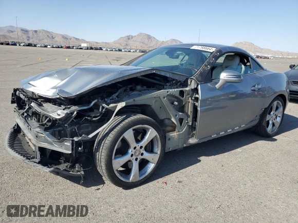 2012 Mercedes-Benz SLK-Class SLK 350 with VIN WDDPK5HA1CF017917, listed as a Copart auction lot 71798664 with 65,676 mi miles and Salvage Title. Bid and sale history available at carsss.com. Image 1.