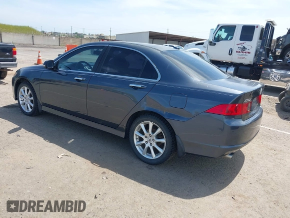 2007 Acura TSX with VIN JH4CL96807C009102, listed as a IAAI auction lot 42019074 with 169,109 mi miles. Bid and sale history available at carsss.com. Image 3.