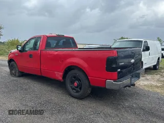 2007 Ford F-150 XL with VIN 1FTRF12W47KB40354, listed as a Copart auction lot 48202075 with 347,761 mi miles and Clean Title. Bid and sale history available at carsss.com. Image 3.