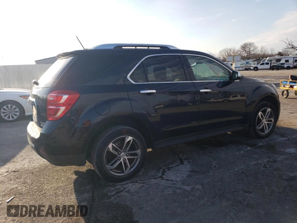 2017 Chevrolet Equinox Premier with VIN 2GNFLGEK9H6342349, listed as a Copart auction lot 88773125 with 74,656 mi miles and Clean Title. Bid and sale history available at carsss.com. Image 3.
