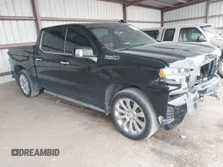 2020 Chevrolet Silverado 1500 High Country with VIN 3GCUYHELXLG432705, listed as a IAAI auction lot 41250140 with 59,955 mi miles. Bid and sale history available at carsss.com. Image 1.