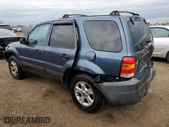 2005 Ford Escape XLT with VIN 1FMYU93145KD64154, listed as a Copart auction lot 74373964 with 85,906 mi miles and Salvage Title. Bid and sale history available at DreamBid. Image 2.