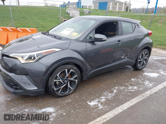 2018 Toyota C-HR XLE with VIN NMTKHMBX3JR042534, listed as a IAAI auction lot 41989059 with Not Provided miles and . Bid and sale history available at DreamBid. Image 2.
