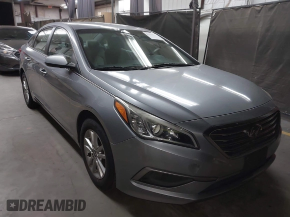 2017 Hyundai Sonata SE with VIN 5NPE24AFXHH489693, listed as a IAAI auction lot 41478117 with 115,043 mi miles. Bid and sale history available at carsss.com. Image 1.