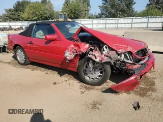 1997 Mercedes-Benz SL-Class with VIN WDBFA67F0VF144896, listed as a Copart auction lot 71951764 with 104,343 mi miles and Salvage Title. Bid and sale history available at carsss.com. Image 4.