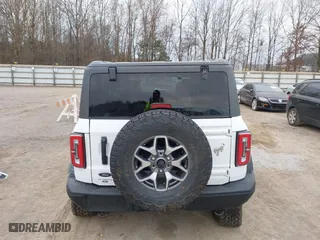 2024 Ford Bronco Badlands with VIN 1FMEE9BP1RLA93737, listed as a IAAI auction lot 41739232 with 6,667 mi miles. Bid and sale history available at carsss.com. Image 16.