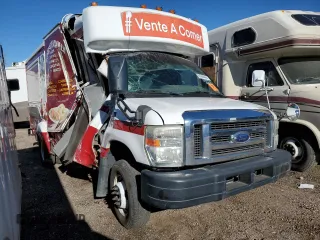2010 Ford Econoline Commercial with VIN 1FDEE3FL2ADA52729, listed as a Copart auction lot 84269444 with Not Provided miles and Salvage Title. Bid and sale history available at carsss.com. Image 4.