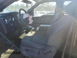 2012 Ford F-150 XL with VIN 1FTFX1ET4CFB49821, listed as a Copart auction lot 45636865 with 0 mi miles and Salvage Title. Bid and sale history available at carsss.com. Image 7.