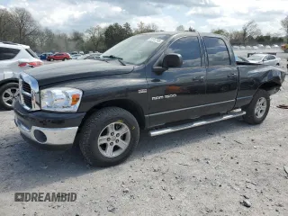 2007 Dodge Ram 1500 SLT with VIN 1D7HA18277S114836, listed as a Copart auction lot 51757745 with 184,526 mi miles and Salvage Title. Bid and sale history available at carsss.com. Image 1.