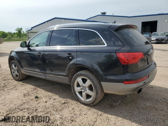 2013 Audi Q7 Premium Plus with VIN WA1LGAFE9DD008916, listed as a Copart auction lot 58062715 with 75,070 mi miles and Salvage title. Bid and sale history available at DreamBid. Image 2.
