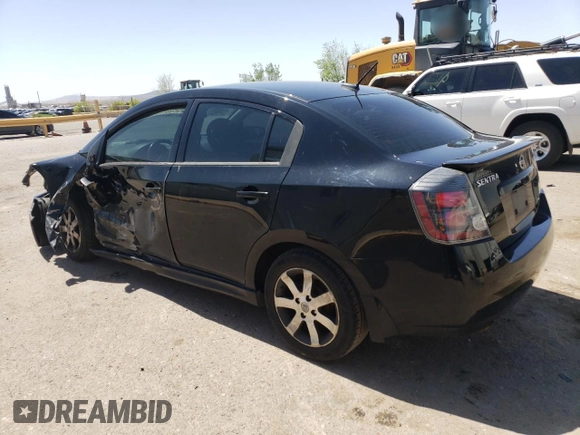 2012 Nissan Sentra SR with VIN 3N1AB6AP7CL756416, listed as a Copart auction lot 52193285 with 156,842 mi miles and Salvage Title. Bid and sale history available at DreamBid. Image 2.