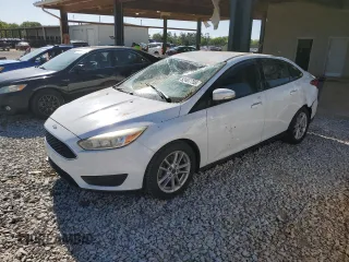 2017 Ford Focus SE with VIN 1FADP3FE8HL292272, listed as a Copart auction lot 52407755 with 127,038 mi miles and Salvage Title. Bid and sale history available at carsss.com. Image 1.