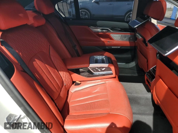 2018 BMW 7 Series M760i xDrive with VIN WBA7H6C53JG614967, listed as a Copart auction lot 49269345 with 83,872 mi miles and Salvage Title. Bid and sale history available at carsss.com. Image 10.