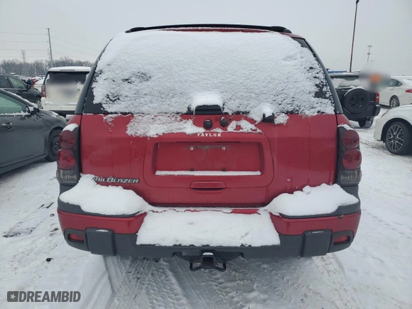 2002 Chevrolet TrailBlazer LS with VIN 1GNDT13S322351074, listed as a Copart auction lot 88994485 with 124,593 mi miles and Salvage Title. Bid and sale history available at carsss.com. Image 6.