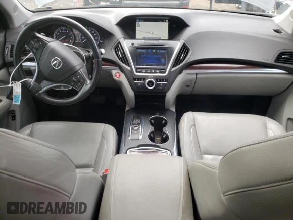 2016 Acura MDX w/Tech with VIN 5FRYD4H47GB021847, listed as a Copart auction lot 73640213 with 252,967 mi miles. Bid and sale history available at carsss.com. Image 8.