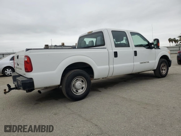 2014 Ford F-250 XL with VIN 1FT7W2A63EEA43849, listed as a Copart auction lot 54693055 with 198,158 mi miles and Clean title. Bid and sale history available at DreamBid. Image 3.