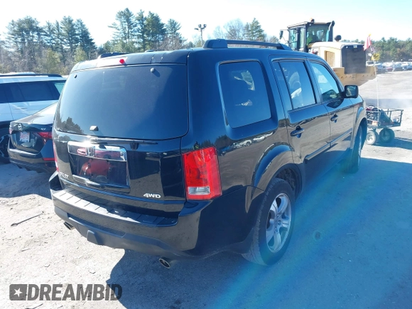 2013 Honda Pilot EX-L with VIN 5FNYF4H5XDB042112, listed as a IAAI auction lot 41989208 with 66,925 mi miles and . Bid and sale history available at DreamBid. Image 4.