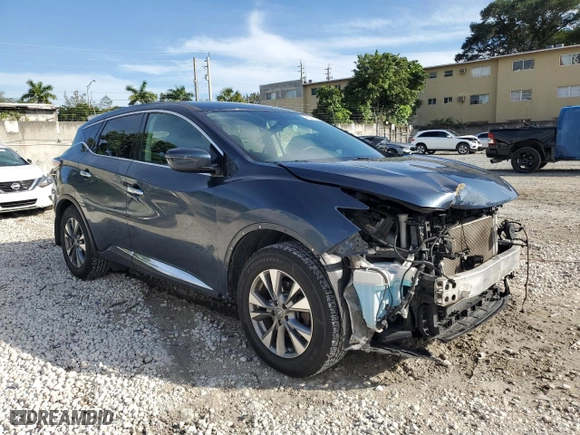 2016 Nissan Murano S with VIN 5N1AZ2MGXGN163289, listed as a Copart auction lot 46067385 with 158,593 mi miles and Salvage Title. Bid and sale history available at carsss.com. Image 4.