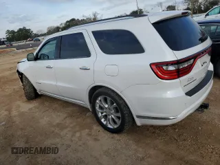 2018 Dodge Durango Citadel with VIN 1C4SDHET0JC247873, listed as a Copart auction lot 42556925 with 108,487 mi miles and Salvage title. Bid and sale history available at DreamBid. Image 2.