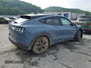 2024 Ford Mustang Mach-E Select with VIN 3FMTK1R42RMA21117, listed as a Copart auction lot 60095535 with 5,105 mi miles and Salvage title. Bid and sale history available at DreamBid. Image 3.