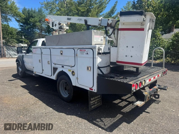 2008 Ford F-450 with VIN 1FDXF46Y58EE56619, listed as a Copart auction lot 65845785 with 275,200 mi miles and Clean title. Bid and sale history available at DreamBid. Image 3.