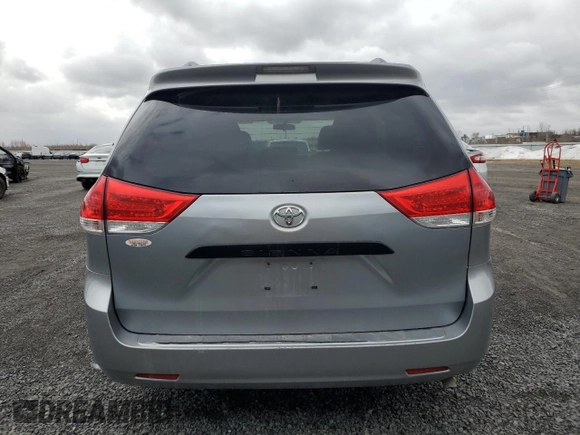 2012 Toyota Sienna with VIN 5TDZK3DC6CS236385, listed as a Copart auction lot 50236155 with 168,349 mi miles and Salvage Title. Bid and sale history available at carsss.com. Image 6.