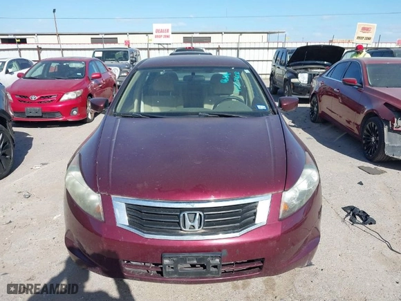 2009 Honda Accord Sdn LX-P with VIN 1HGCP25429A148613, listed as a IAAI auction lot 41822618 with 190159 miles. Bid and sale history available at carsss.com. Image 6.