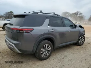 2023 Nissan Pathfinder SL z VIN 5N1DR3CC2PC219853, wystawiony jako Copart lot #47765435 z przebiegiem 30 511 mil mil oraz Szkoda całkowita • Salvage title. Historia ofert i sprzedaży dostępna na DreamBid. Obrazek 3.