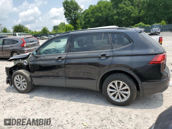 2020 Volkswagen Tiguan S with VIN 3VV0B7AX4LM054502, listed as a Copart auction lot 59293785 with 37,704 mi miles and Salvage title. Bid and sale history available at DreamBid. Image 2.