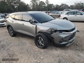 2023 Chevrolet Blazer LT with VIN 3GNKBDR41PS194063, listed as a Copart auction lot 44516005 with 69,139 mi miles and Salvage Title. Bid and sale history available at carsss.com. Image 4.