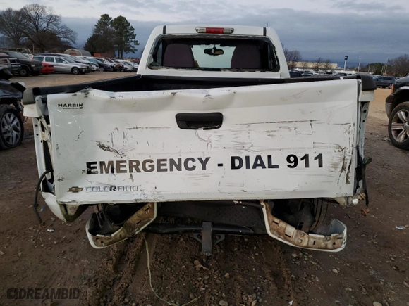 2012 Chevrolet Colorado Work Truck with VIN 1GCCSBF99C8154219, listed as a Copart auction lot 44518115 with 10,664 mi miles and Salvage Title. Bid and sale history available at carsss.com. Image 10.