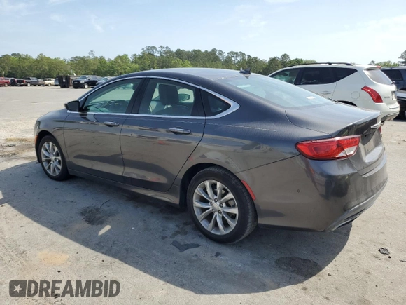 2015 Chrysler 200 C with VIN 1C3CCCCG2FN545762, listed as a Copart auction lot 53960825 with 119,873 mi miles and Clean Title. Bid and sale history available at DreamBid. Image 2.