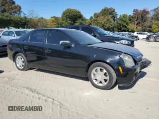 2004 Cadillac CTS with VIN 1G6DM577340169704, listed as a Copart auction lot 76325814 with 177,089 mi miles and Salvage Title. Bid and sale history available at carsss.com. Image 4.