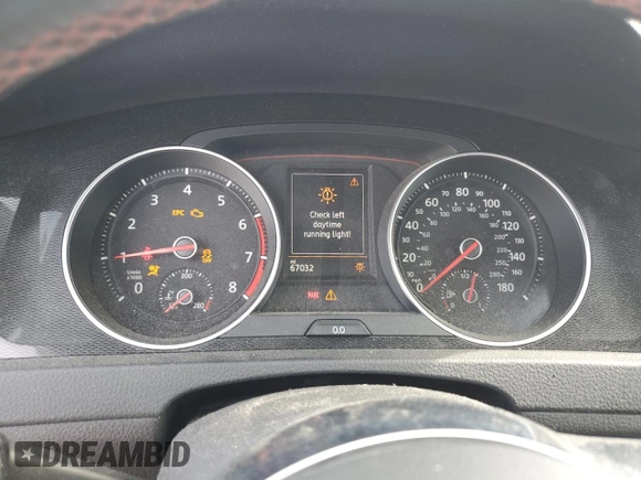 2015 Volkswagen GTI S with VIN 3VWY47AU3FM055868, listed as a Copart auction lot 74148414 with 67,032 mi miles and Salvage Title. Bid and sale history available at DreamBid. Image 9.