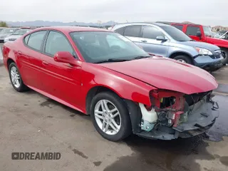 2007 Pontiac Grand Prix GT with VIN 2G2WR554571184153, listed as a IAAI auction lot 41882048 with 107,278 mi miles and . Bid and sale history available at DreamBid. Image 1.