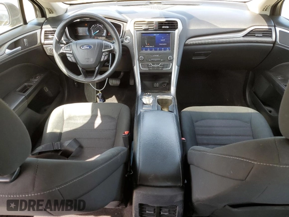 2020 Ford Fusion SE with VIN 3FA6P0LU2LR127623, listed as a Copart auction lot 55437075 with 92,450 mi miles and Salvage title. Bid and sale history available at DreamBid. Image 8.