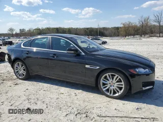 2016 Jaguar XF 35t Prestige with VIN SAJBE4BV7GCY02744, listed as a Copart auction lot 50179145 with 66,649 mi miles and Salvage Title. Bid and sale history available at carsss.com. Image 4.
