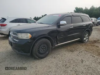 2011 Dodge Durango Citadel with VIN 1D4SD5GT5BC613570, listed as a Copart auction lot 59104185 with 169,620 mi miles and Clean title. Bid and sale history available at DreamBid. Image 1.