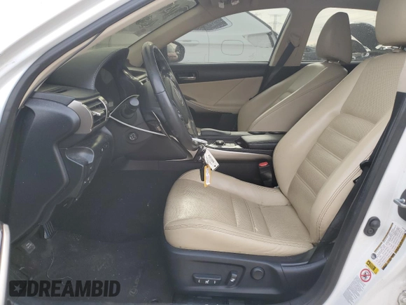 2015 Lexus IS 350 with VIN JTHCE1D24F5007057, listed as a Copart auction lot 41545335 with 73,871 mi miles and Salvage Title. Bid and sale history available at DreamBid. Image 7.